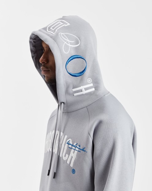 Sudadera Con Capucha De Veleta/blanco/azul Og Heat Hoodrich