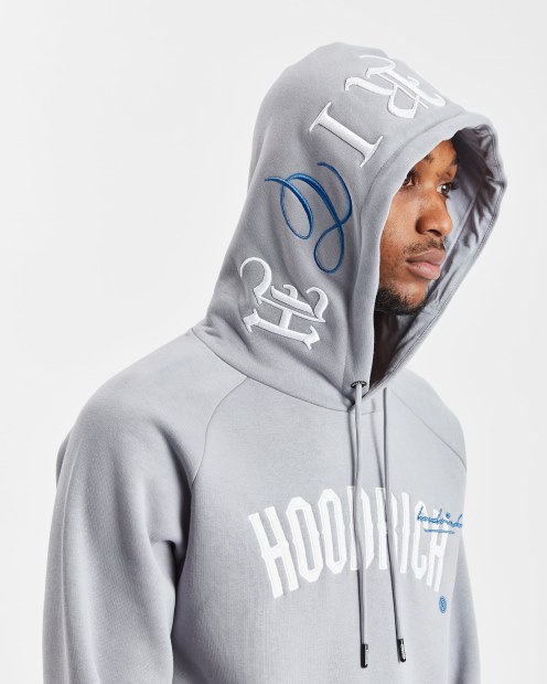 Sudadera Con Capucha De Veleta/blanco/azul Og Heat Hoodrich