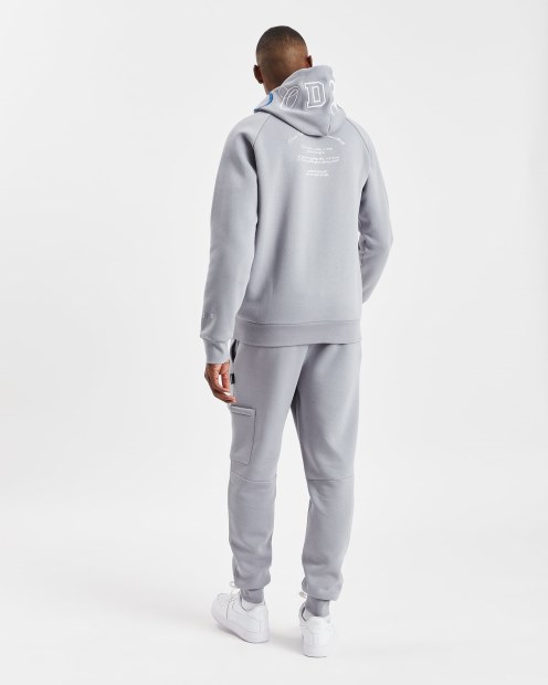 Sudadera Con Capucha De Veleta/blanco/azul Og Heat Hoodrich