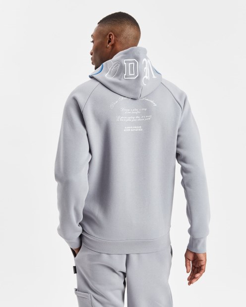 Sudadera Con Capucha De Veleta/blanco/azul Og Heat Hoodrich