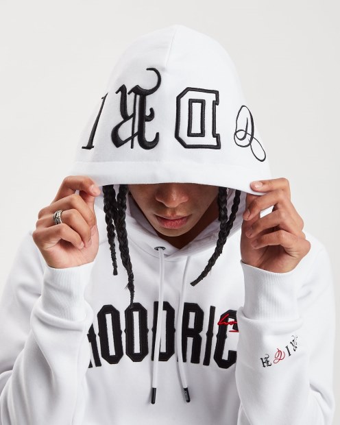 Sudadera Con Capucha Og Heat Hoodrich Blanco/negro/lychee