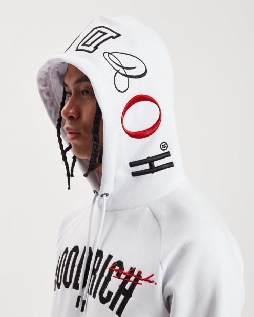 Sudadera Con Capucha Og Heat Hoodrich Blanco/negro/lychee