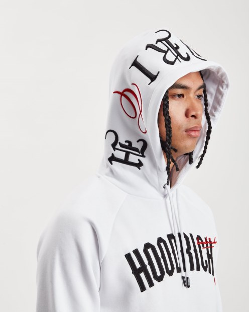 Sudadera Con Capucha Og Heat Hoodrich Blanco/negro/lychee