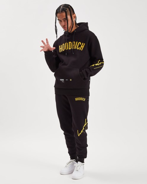 Sudadera Con Capucha Og Tycoon Negro/narciso Hoodrich
