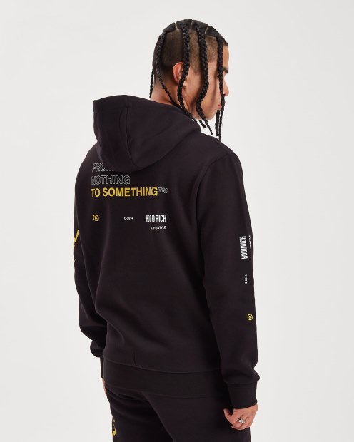 Sudadera Con Capucha Og Tycoon Negro/narciso Hoodrich