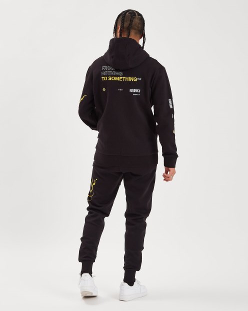 Sudadera Con Capucha Og Tycoon Negro/narciso Hoodrich