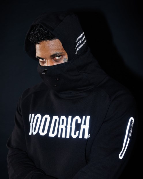 Sudadera Con Capucha Hoodrich Black/reflective Og Sight