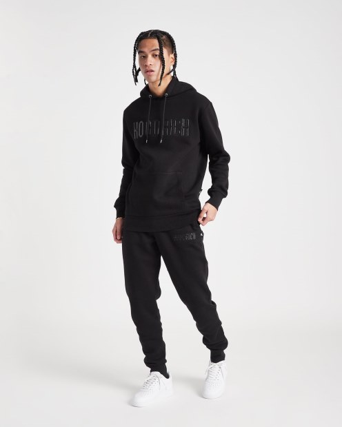 Hoodrich Og Link Sudadera Con Capucha Negro/brillo