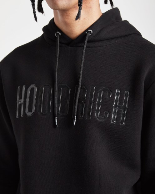 Hoodrich Og Link Sudadera Con Capucha Negro/brillo
