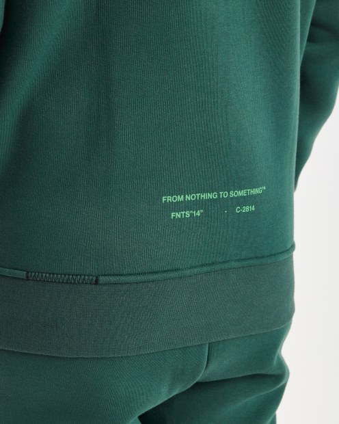 Sudadera Con Capucha Verde/blanca/negra Hoodrich Og Blend