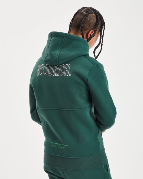 Sudadera Con Capucha Verde/blanca/negra Hoodrich Og Blend