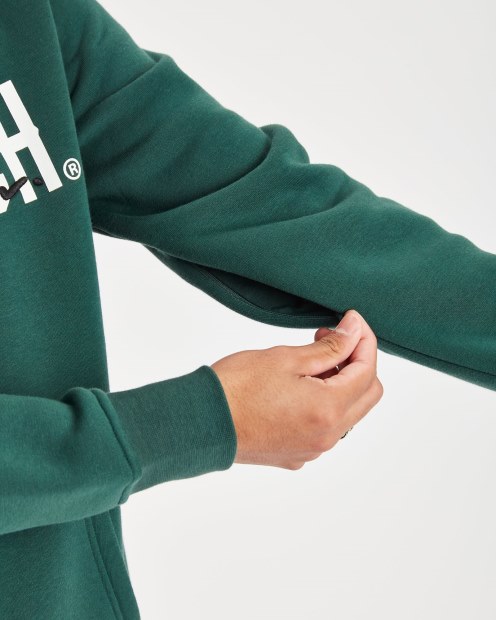 Sudadera Con Capucha Verde/blanca/negra Hoodrich Og Blend