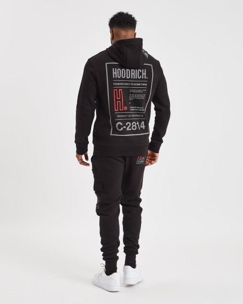 Og Akira V6 Sudadera Con Capucha Negra/reflectante Hoodrich