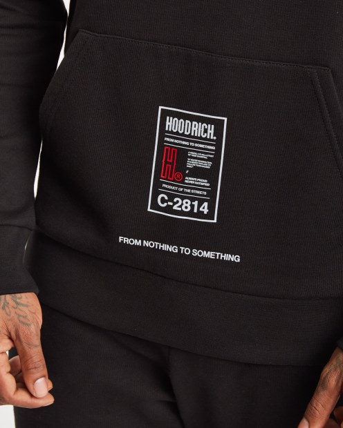 Og Akira V6 Sudadera Con Capucha Negra/reflectante Hoodrich