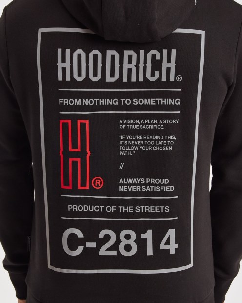 Og Akira V6 Sudadera Con Capucha Negra/reflectante Hoodrich