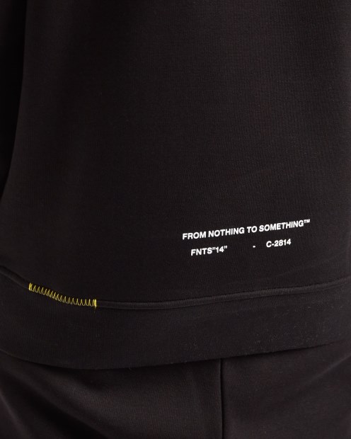 Hoodrich Sudadera Con Capucha Negra/puerta De Hierro/amarillo Og Blend