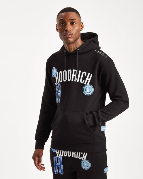Sudadera Con Capucha Hoodrich Og Pacific Negro/azul Fuerte/azul Bebé