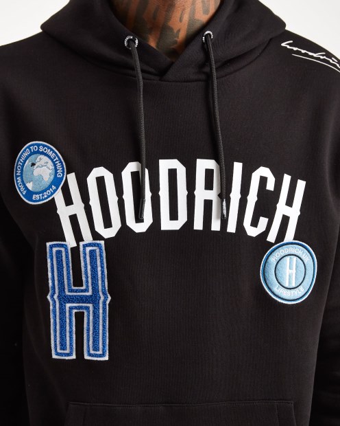 Sudadera Con Capucha Hoodrich Og Pacific Negro/azul Fuerte/azul Bebé