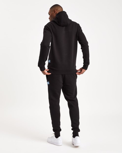 Sudadera Con Capucha Hoodrich Og Pacific Negro/azul Fuerte/azul Bebé