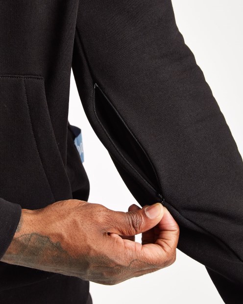 Sudadera Con Capucha Hoodrich Og Pacific Negro/azul Fuerte/azul Bebé