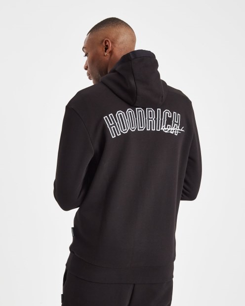 Sudadera Con Cremallera Hoodrich Og Stack Negro/blanco