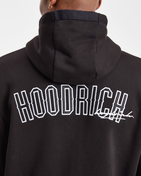 Sudadera Con Cremallera Hoodrich Og Stack Negro/blanco