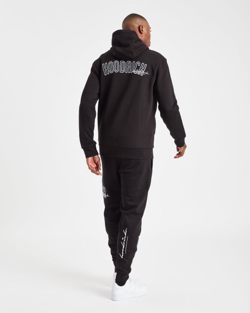 Sudadera Con Cremallera Hoodrich Og Stack Negro/blanco