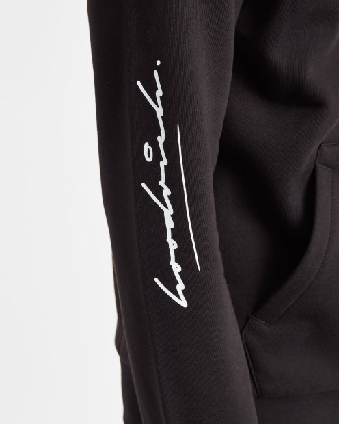 Sudadera Con Cremallera Hoodrich Og Stack Negro/blanco