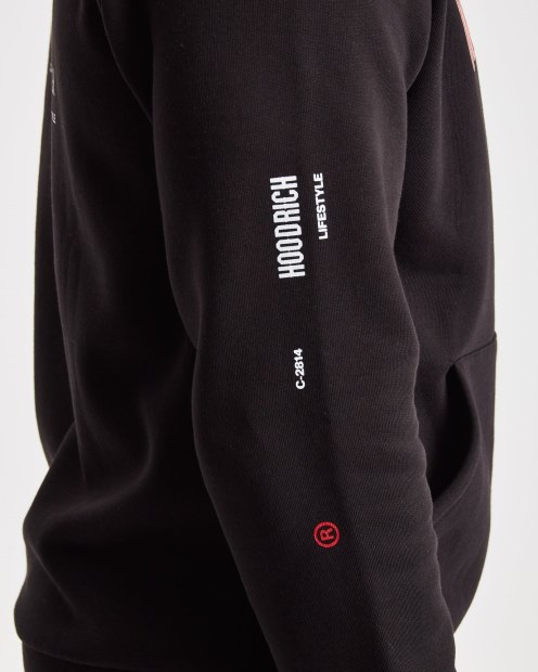 Sudadera Con Capucha Negra/roja/blancarich Og Tycoon