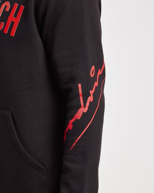 Sudadera Con Capucha Negra/roja/blancarich Og Tycoon
