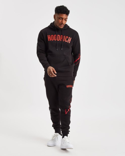 Sudadera Con Capucha Negra/roja/blancarich Og Tycoon