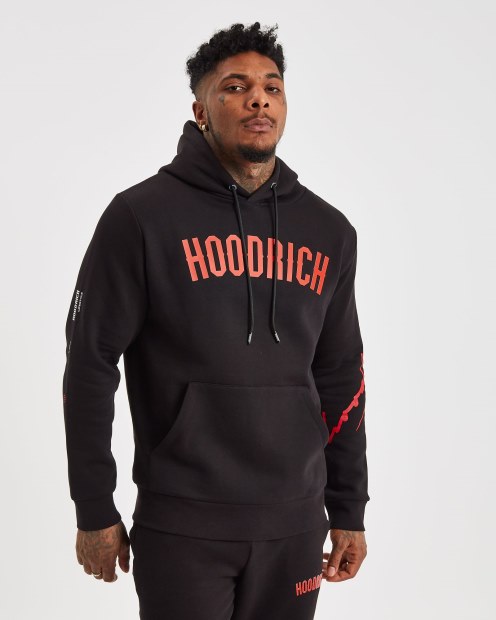 Sudadera Con Capucha Negra/roja/blancarich Og Tycoon