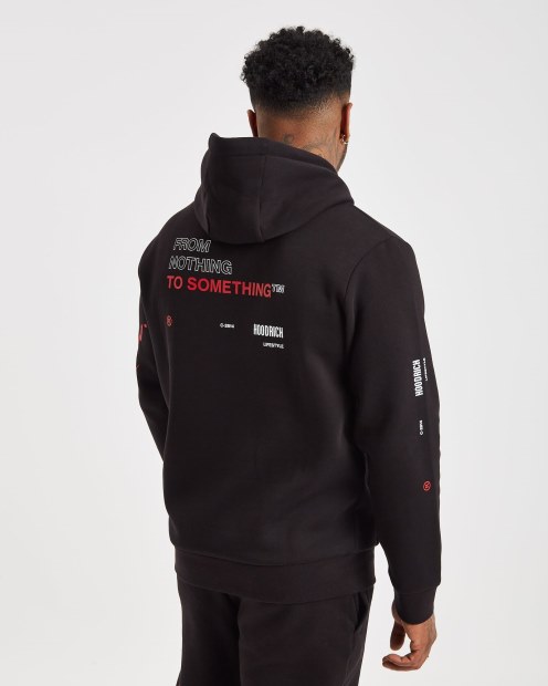 Sudadera Con Capucha Negra/roja/blancarich Og Tycoon