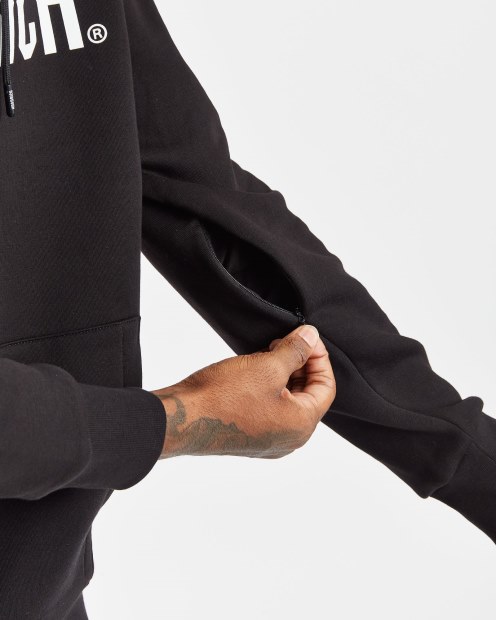 Sudadera Con Capucha Og Core Negra/blanca Hoodrich