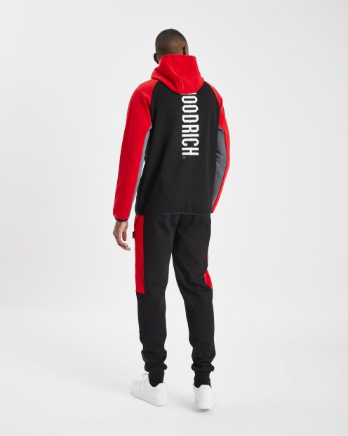 Sudadera Con Capucha Og Phaze Negro Rico/llama/blanco