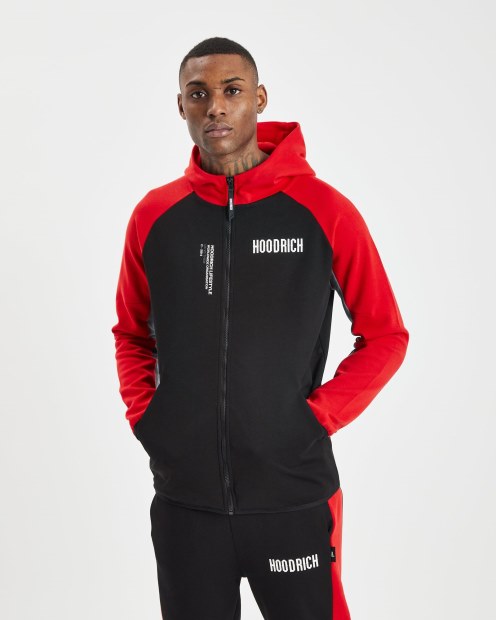 Sudadera Con Capucha Og Phaze Negro Rico/llama/blanco
