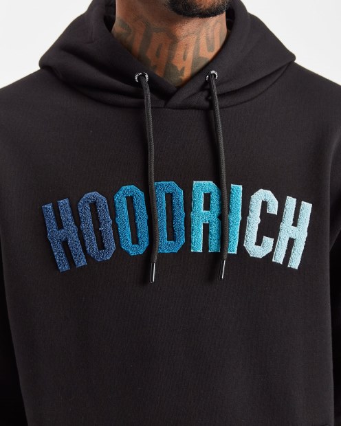 Sudadera Con Capucha Og Kraze Negro/azul Hoodrich
