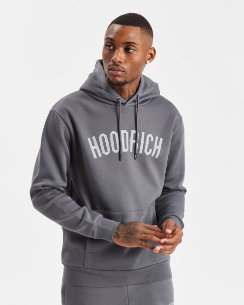 Sudadera Con Capucha Hoodrich Iron Gate/sleet Og Core Arch