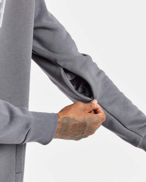 Sudadera Con Capucha Hoodrich Iron Gate/sleet Og Core Arch