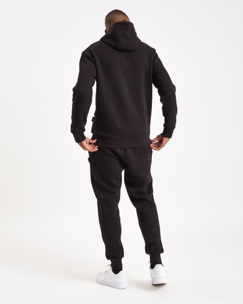 Sudadera Con Capucha Hoodrich Og Core Negro/azul Celeste