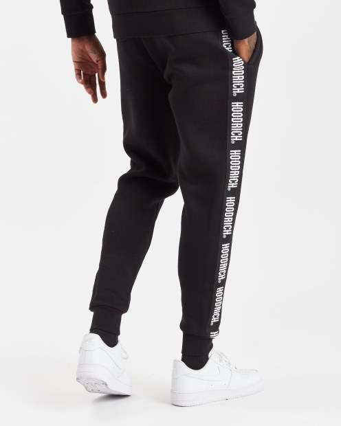 Joggers Negros/blancos Hoodrich Og Infield