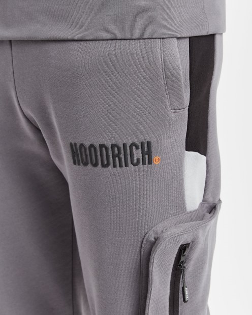 Joggers Estilo Cargo Con Estampado De Hierro/aguanieve/negro/naranja De Hoodrich