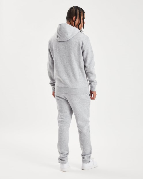 Joggers Con Capucha Rich Og Essence Gris Jaspeado/blanco/negro