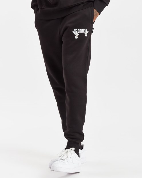 Joggers Hoodrich Og Take Flight Negro/blanco/iluminado