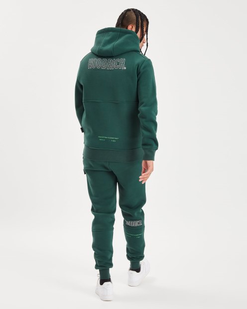 Og Blend Joggers Trekking Verde/blanco/negro Hoodrich