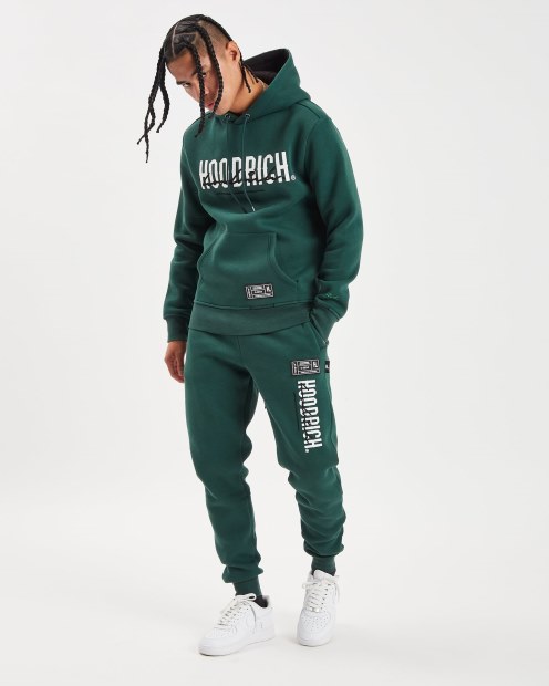 Og Blend Joggers Trekking Verde/blanco/negro Hoodrich