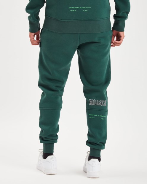 Og Blend Joggers Trekking Verde/blanco/negro Hoodrich