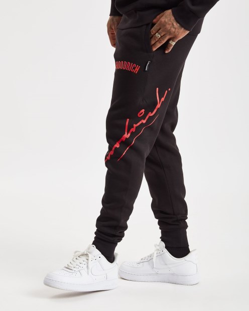 Joggers Og Tycoon Negros/rojos/blancos De Hoodrich