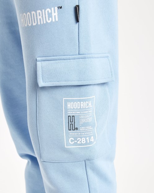 Joggers Cargo Og Akira V6 Hoodrich Azul Bebé/blanco/negro