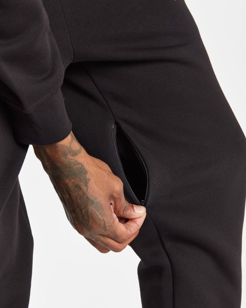 Joggers Hoodrich Negros/blancos/iluminados Og Core